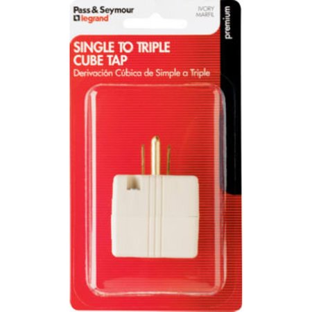 PASS & SEYMOUR Ivy Grnd Cube Adapter 1482IBPCC5